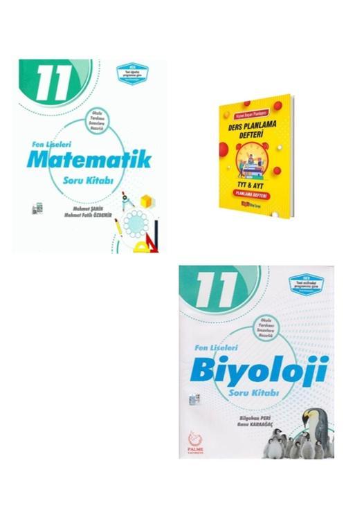 Palme Yayınevi 11. Sınıf Fen Lisesi Matematik Ve Biyoloji Soru Kitabı