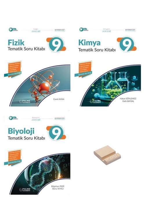 Palme Yayınevi 9. Sınıf Fizik Kimya Ve Biyoloji 3Lü Set Tematik Soru Kitabı