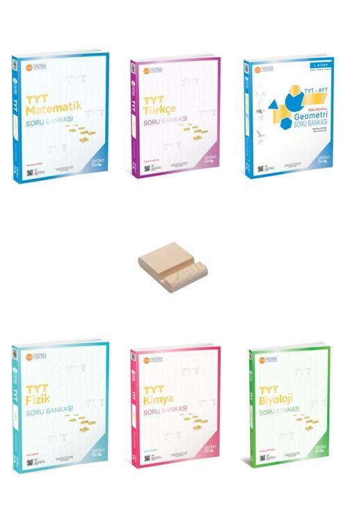 Üç Dört Beş Yayıncılık Tyt Matematik Türkçe Paragraf Sıfır Risk Fizik Kimya Biyoloji Soru Bankası 6Li Set