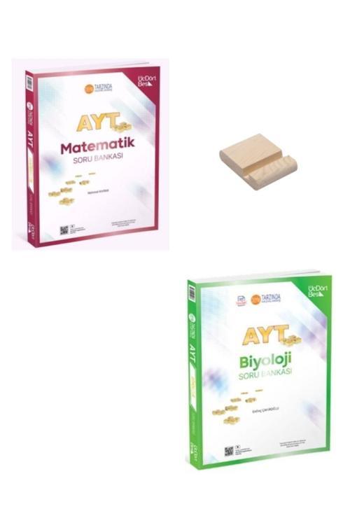 Üç Dört Beş Yayıncılık Ayt Matematik Ve Biyoloji Soru Bankası