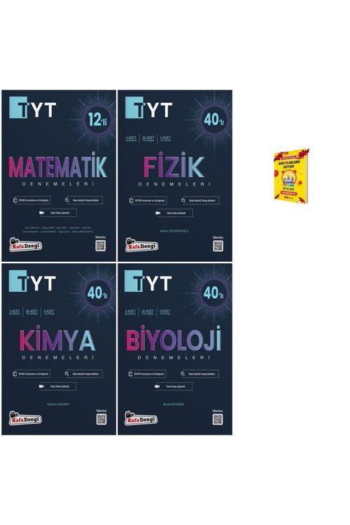 Kafa Dengi Yayınları Tyt Denemeler Matematik Fizik Kimya Biyoloji