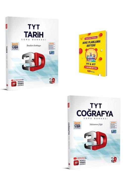 3D Yayınları Tyt Tarih Ve Coğrafya Soru Bankası