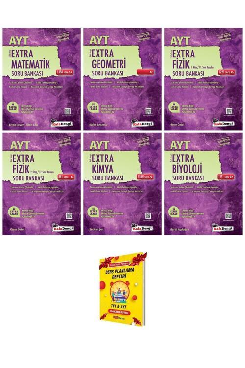 Kafa Dengi Yayınları Ayt Soru Bankası Extra Matematik Geometri Fizik Kimya Biyoloji