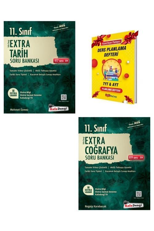 Kafa Dengi Yayınları 11.Sınıf Tarih Ve Coğrafya Soru Bankası Extra