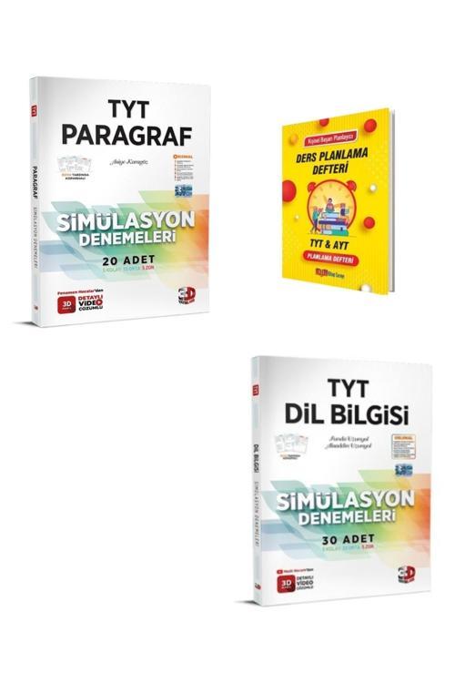 3D Yayınları Tyt Paragraf Ve Dilbilgisi Denemeleri
