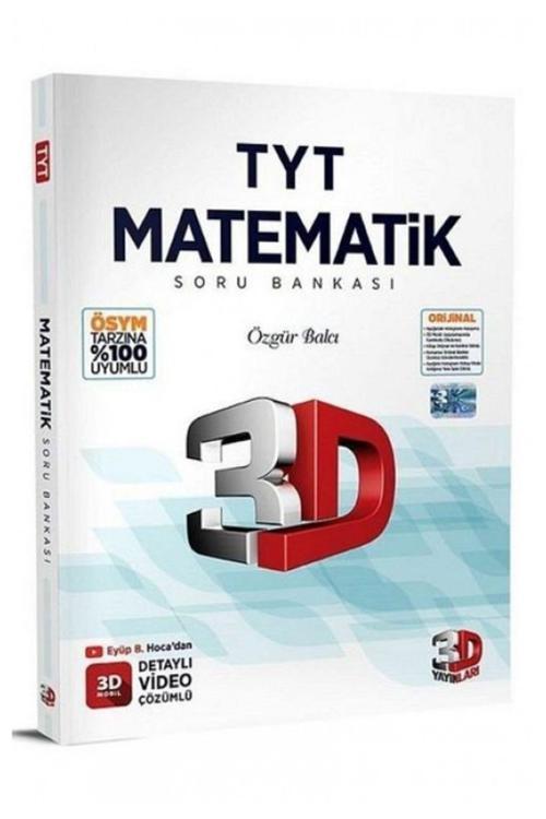 3D Yayınları 3D Tyt Matematik Soru Bankası
