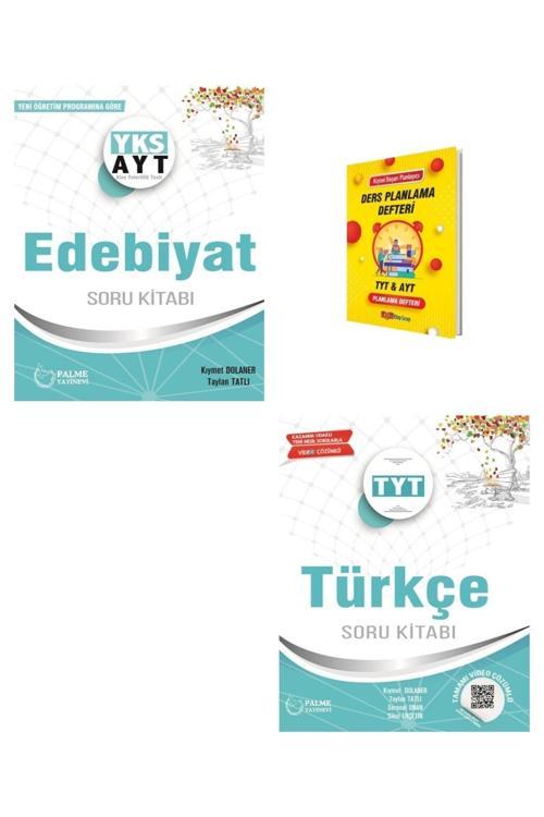 Palme Yayınevi Tyt Ve Ayt Türkçe Edebiyat Soru Kitabı