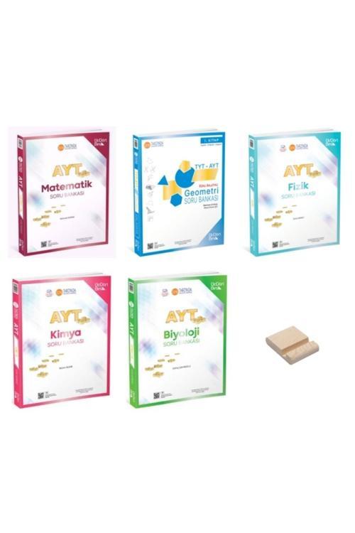 Üç Dört Beş Yayıncılık Ayt Matematik Geometri Fizik Kimya Ve Biyoloji Soru Bankası 5Li Sayısal Set