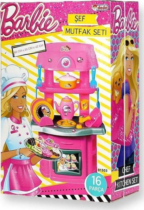 Oyuncak Barbie Şef Mutfak Seti 01503