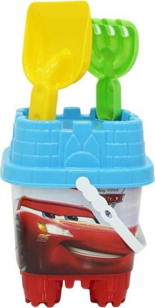 Oyuncak Cars Küçük Kale Kova Plaj Seti 01566