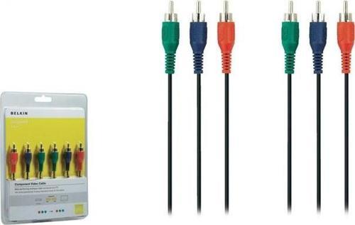 Blk-F3Y080Bf2M 2 Metre 3Xrca,M-M Metal Kablo
