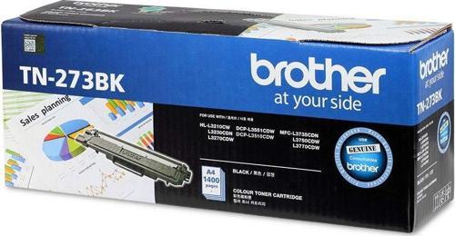 Tn-273Bk 1.400 Sayfa Kapasiteli Black Siyah Toner Hl-L3270Cdw Dcp-L3551Cdw Mfc-L3750Cdw