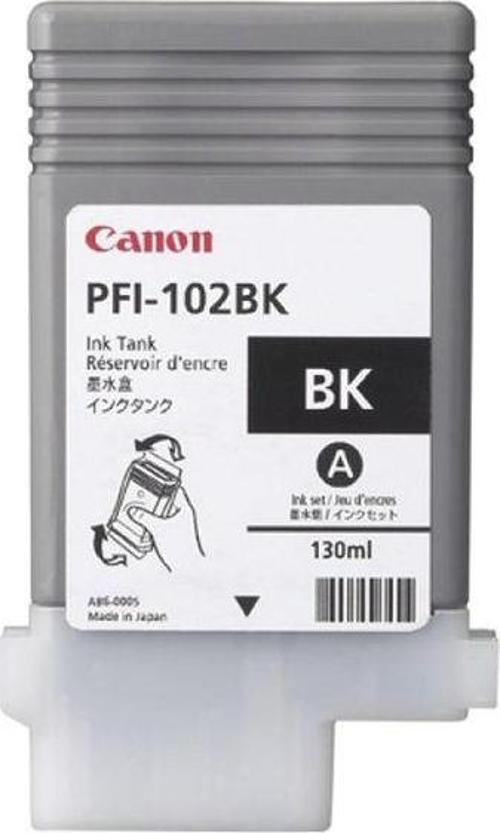 Pfi-102Bk Black Siyah Plotter Kartuş İpf500-700-710-750