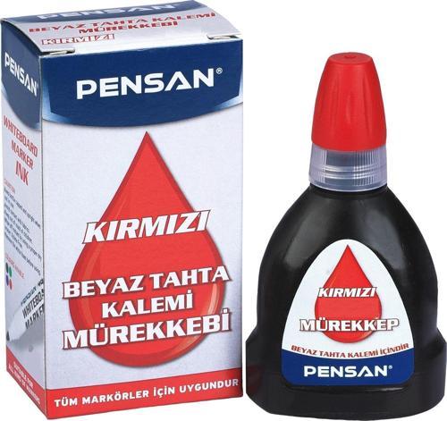 Beyaz Tahta Kalemi Mürekkebi Kırmızı 100 Ml 4009