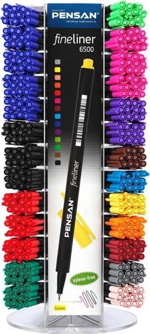 Fineliner Keçe Uç Kalem 0,4Mm Stand (502 Li) 6500