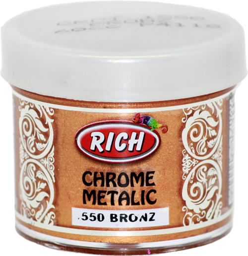 Akrilik Boya Chrome Metalik 50 Cc Bronz 1550