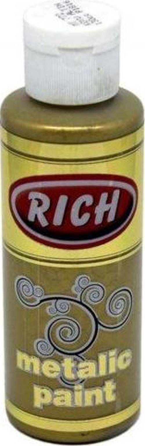 Akrilik Boya Metalik 120 Cc Koyu Altın 0772