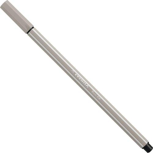 Pen 68 Keçe Uçlu Boya Kalemi Sıcak Gri 68/93 (10 Lu Paket)