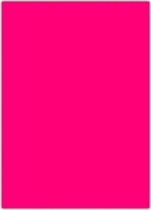 Fosforlu (Fluo) Fon Kartonu 160 Gram 50X70Cm Pink 30017699 (100 Lü Paket)