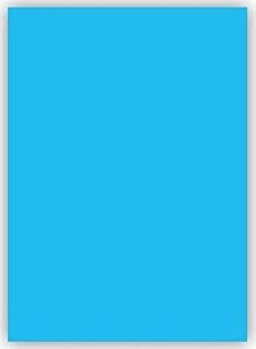 Fosforlu Fon Kartonu (Fluo) 160 Gram 50X70Cm Blue 30017700 (100 Lü Paket)