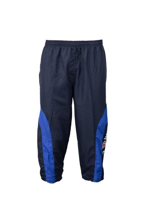 Erkek Deniz Şortu Kapri Baskılı Beli Lastikli Ve Bağcıklı Cepli Sututmayan Rahat Hafif Kumaş Mavi M