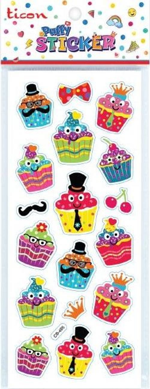 Puffy Sticker Pasta Tps-009/11 348930 (20 Li Paket)