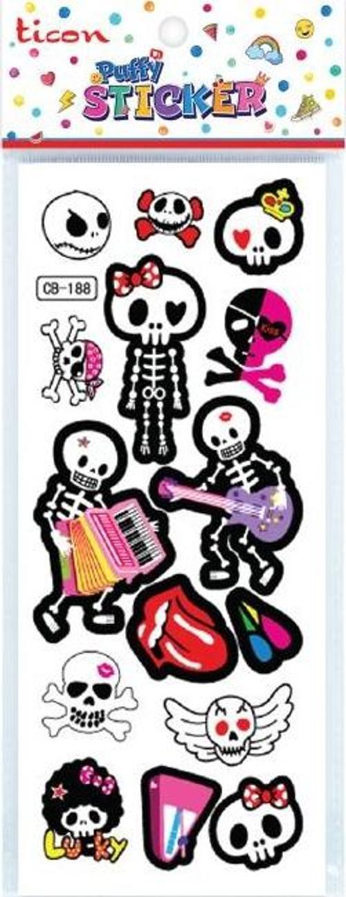 Puffy Sticker Rock N Cock Tps-009/17 348936 (20 Li Paket)