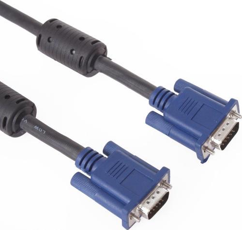 Cg341Ad-30.0 Mavi Konnektör Siyah 30 Metre Vga-M-Vga-M Kablo