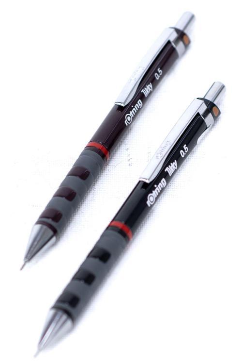 Tikky 2B Uçlu Kalem Orijinal 0.5 Mm Ergonomik Rahat Dayanıklı 2 Li Set Çok Renkli