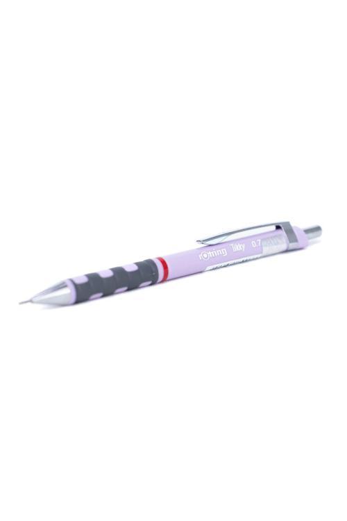 Tikky 2B Uçlu Kalem Orijinal 0.7 Mm Yumuşak Uçlu Ergonomik Dayanıklı Lila