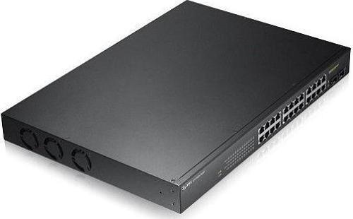 Gs1900-24Hp 24 Port Poe+ 10-100-1000 Mbps Yönetilebilir Switch Hub