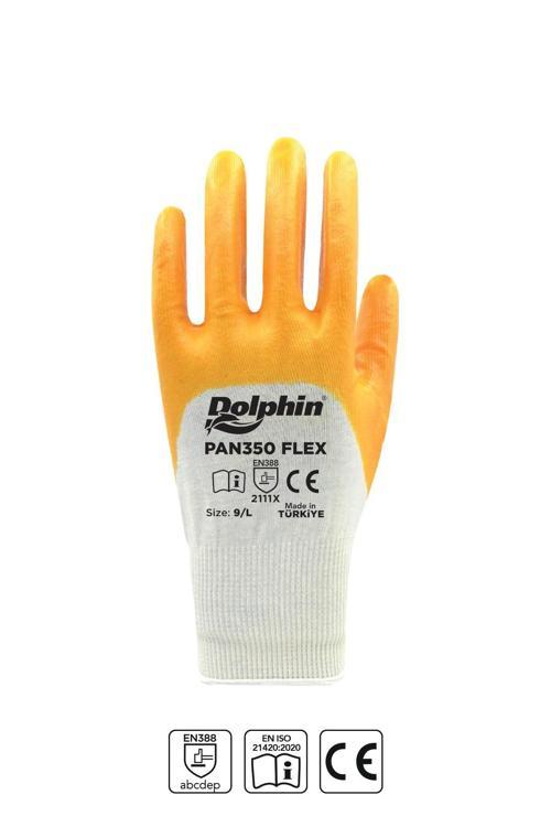 Dolphin Polyester Poliüretan İş Eldiveni Siyah Pop Touch 10-xl 1 Çift