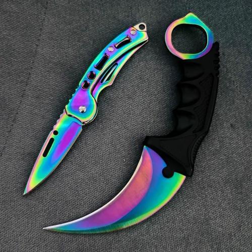 Akc Gold Sedef Kabze İtalyan Stiletto