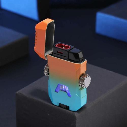 Parmida 2 Torch Pürmüz Alev Pembe Renk Puro Çakmağı PCM0635
