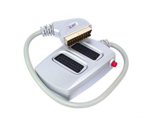 Scart Dağıtıcı 2 li Silver Butonlu