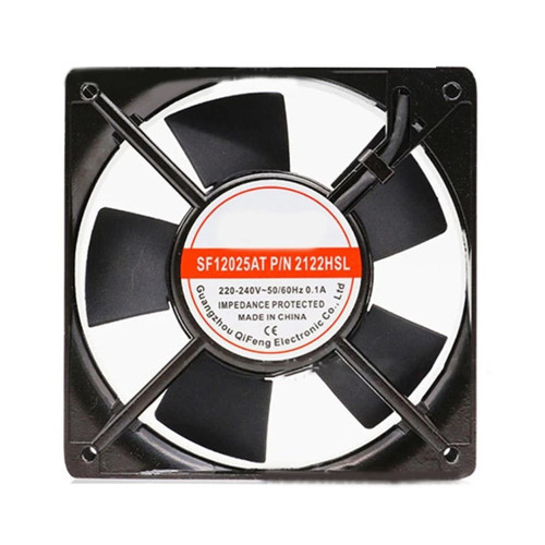 120X120X25 mm 220 Volt Fan Bilgisayar Pc Kasa Soğutma Fanı Soğutucu Fan 12x12 Cm