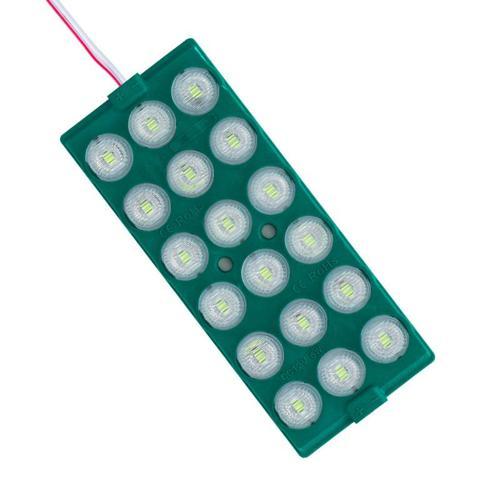 Powermaster 12 Volt 6 Watt Yeşil 18 Ledli 2'li Paket Modül Led