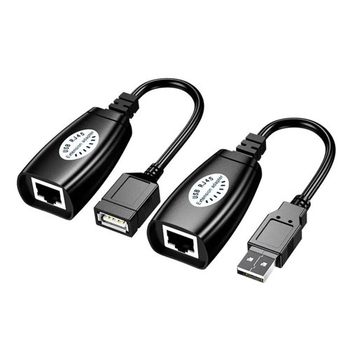 H-608EH USB RJ45 50 Metre Uzatma Kablosu Extender CAT5/CAT5E/CAT6/CAT7