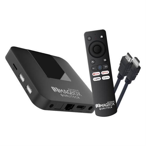 Magbox Magroid Qualitech 32GB Rom 2GB Ram 2.4G H313 CPU Android TV Box İ p Tv Destekli