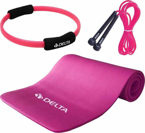 15 mm Pilates Minderi 35 cm Pilates Çemberi Atlama İpi Seti