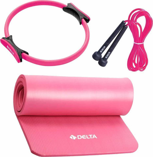15 mm Pilates Minderi 38 cm Pilates Çemberi Atlama İpi Seti