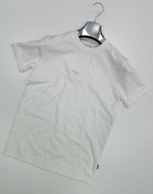 White Room Slim Fit Erkek Kısa Kol Tshirt  7277