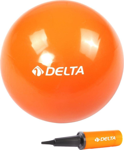 25 cm Turuncu Pilates Denge Egzersiz Topu + Pilates Topu Pompası