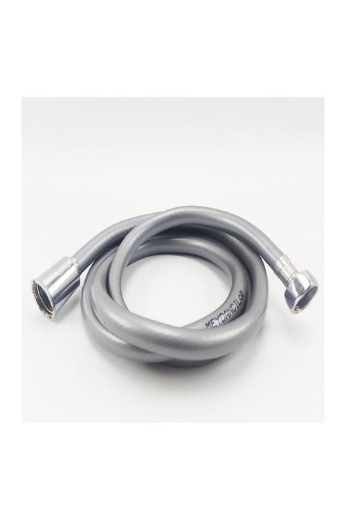 Gri Meydancılar Pvc Duş Hortumu - Pvc Duş Spirali Patlamaz -
