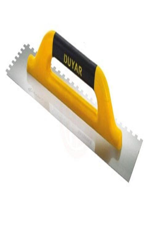 Duyar 338 Çelik Seramik Malası 40 Cm Kapalı Plastik 30 Cm Diş 15X15