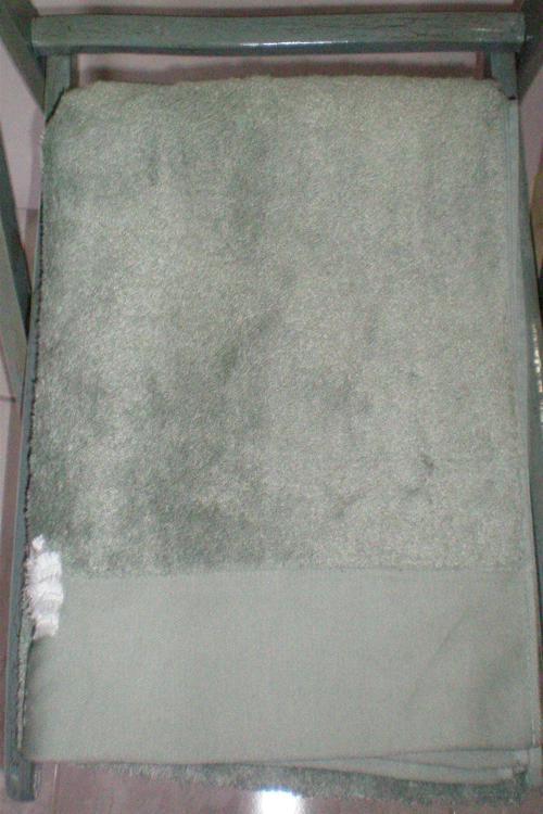 %100 Doğal Bambu Banyo & Plaş & Spor Havlusu 70*140 Yağ Yeşili