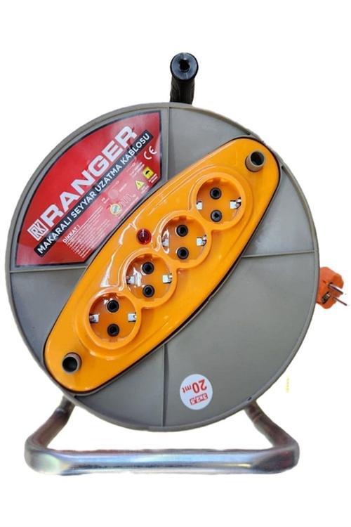Ranger 20Mt Makaralı Seyyar Uzatma Kablosu Kablo 3X2.5
