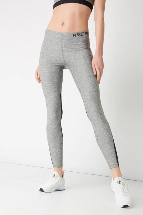 Dri Fit Pro Kadın Antreman Tayt Gri