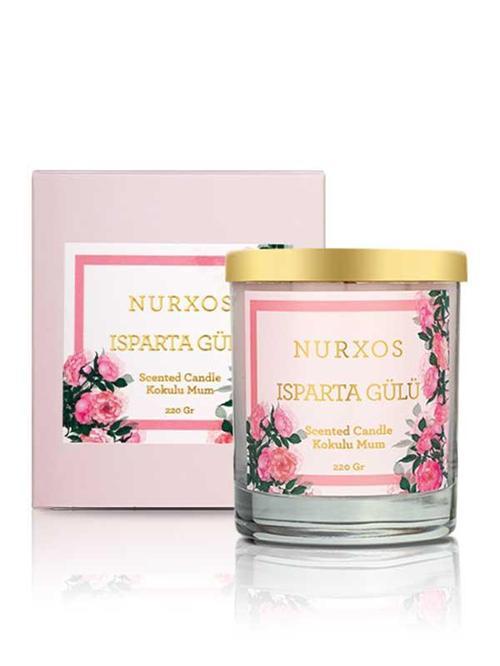 9667 Isparta Gülü 220 gr Kokulu Mum 8681124696670
