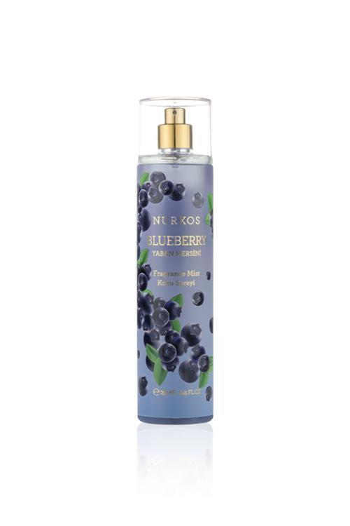9077 Blueberry Yaban Mersini 250 ML Kadın Erkek Koku Vücut Spreyi 8681124690777